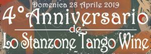 Anniversario de Lo Stanzone tango Wine